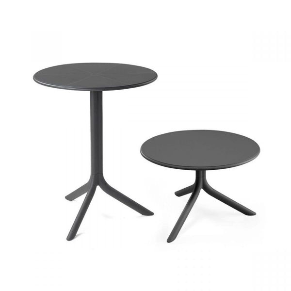 Table d'Extérieur ronde Spritz anthracite